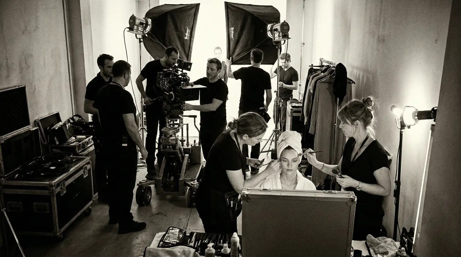 球速体育官网 幕后故事 时尚大片拍摄现场